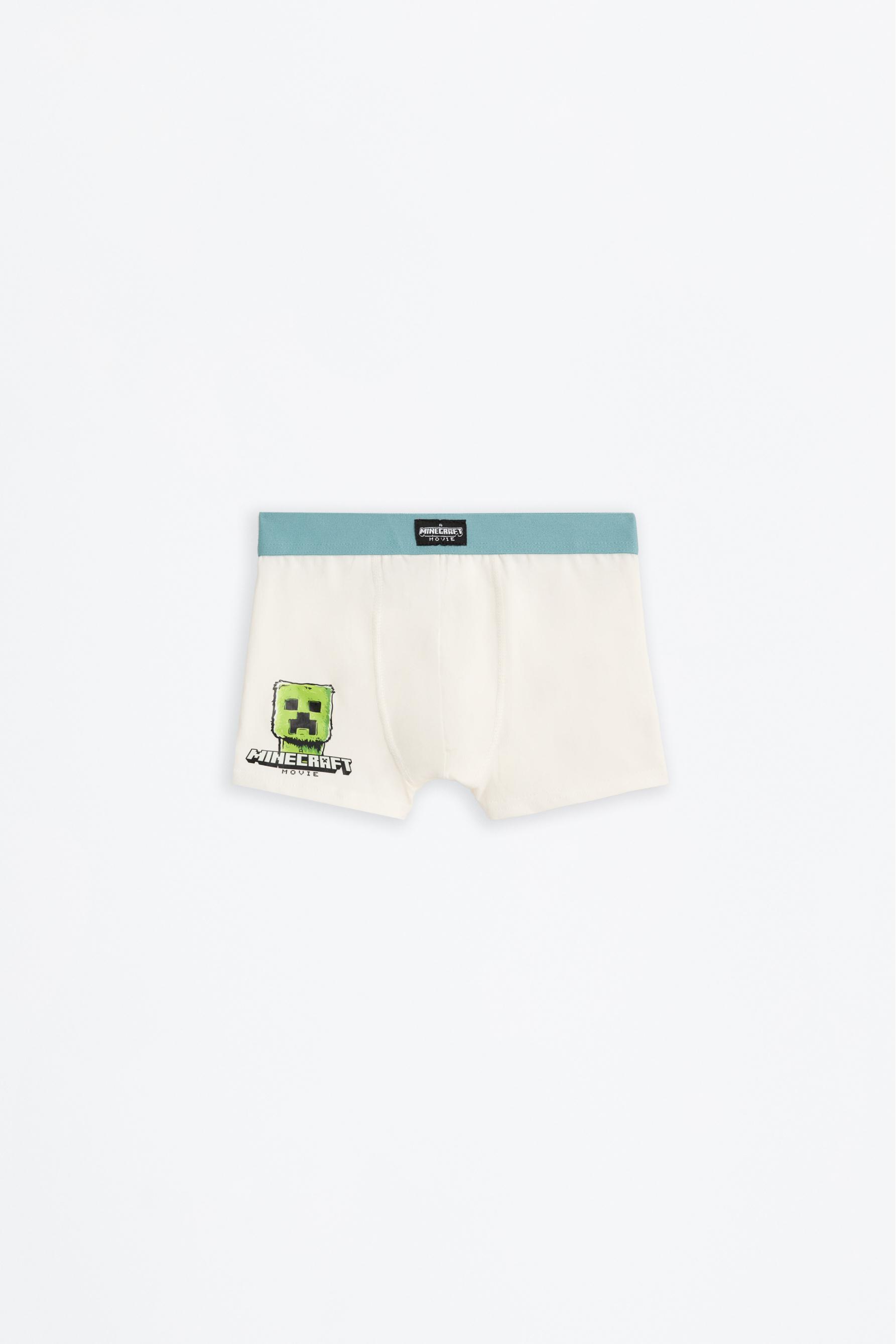 Pack 3 calzoncillos bóxers Minecraft