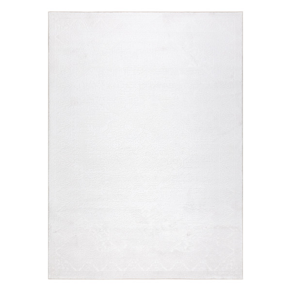 Dywan AKRYL PALACIO 1356 ROZETA kość słoniowa / biały 80x150 cm