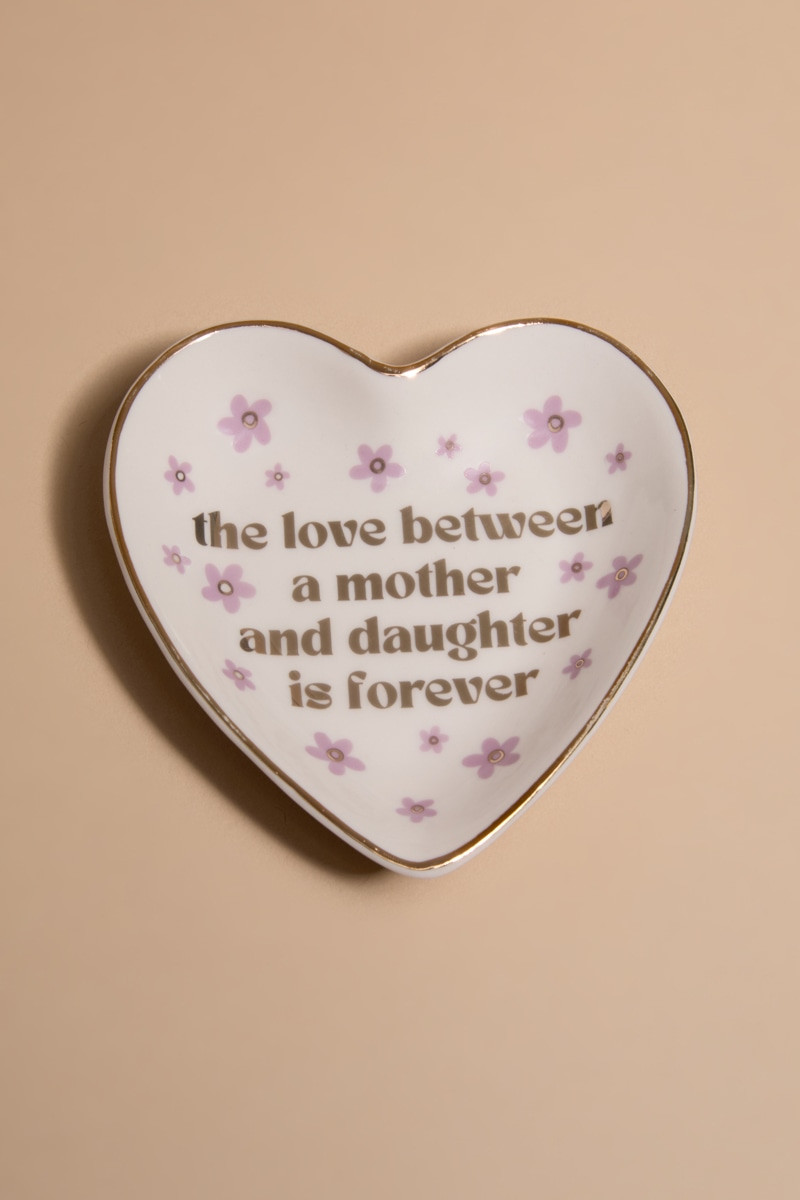 Love Mother Daughter Trinket Dish
