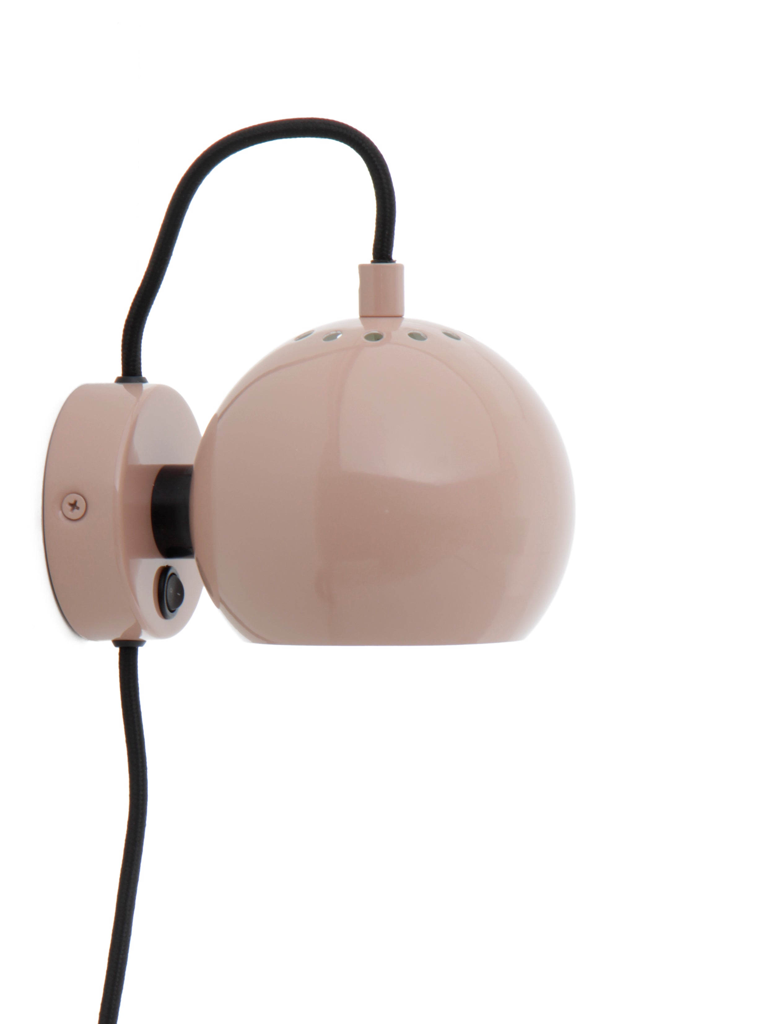 Frandsen wandlamp Ball - groen - 16x12x10cm