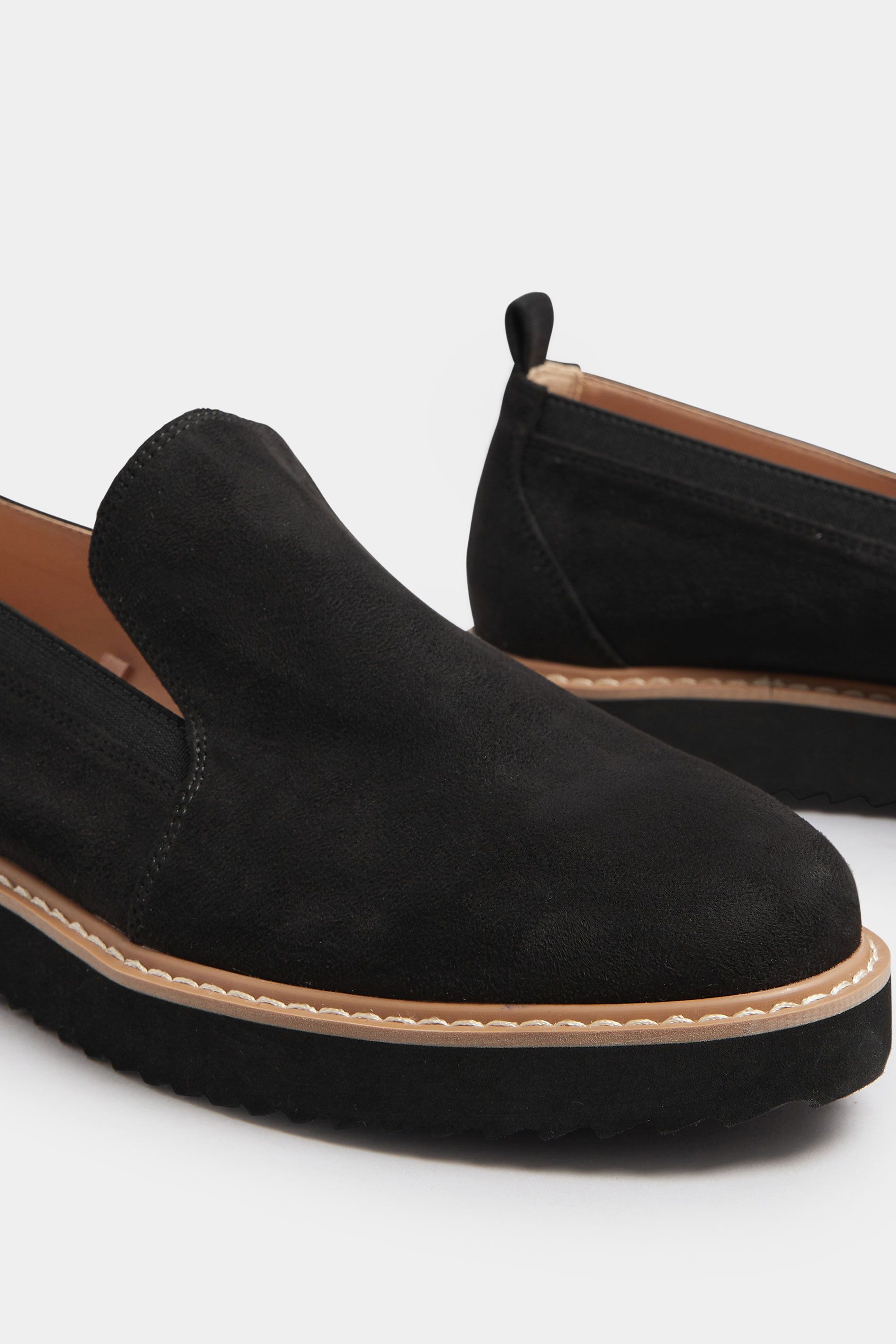 Long Tall Sally Faux Suede Slip-On Loafers
