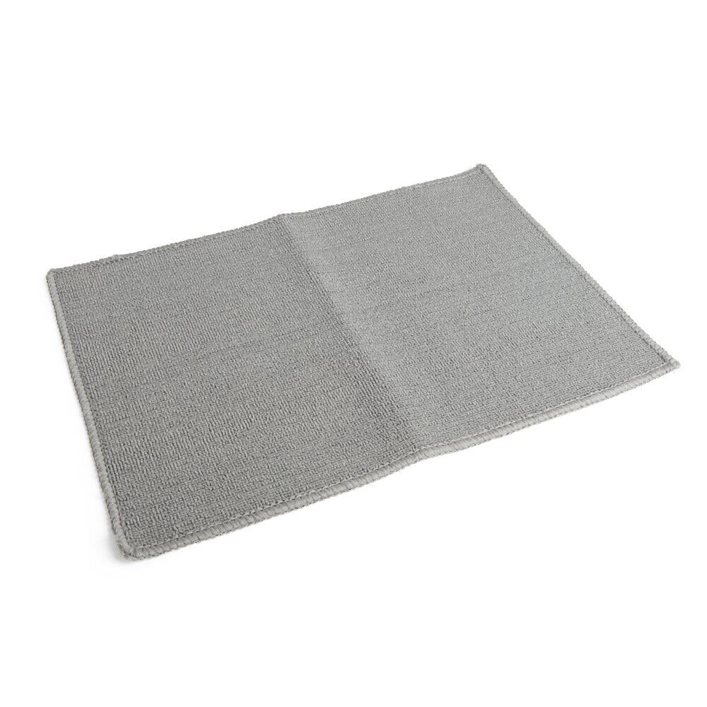 Tapis salle de bain 57x38cm polypropylène et latex gris