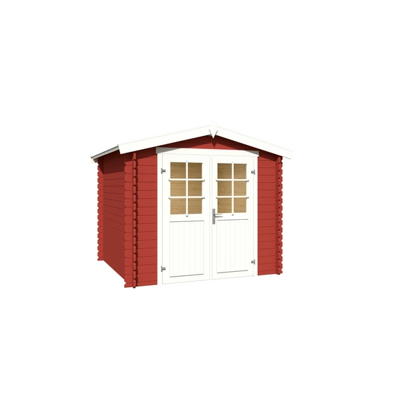 Gartenhaus »Ingo«, BxHxT: 262,1 x 222,3 x 250 cm (Außenmaße inkl. Dachüberstand), Holz