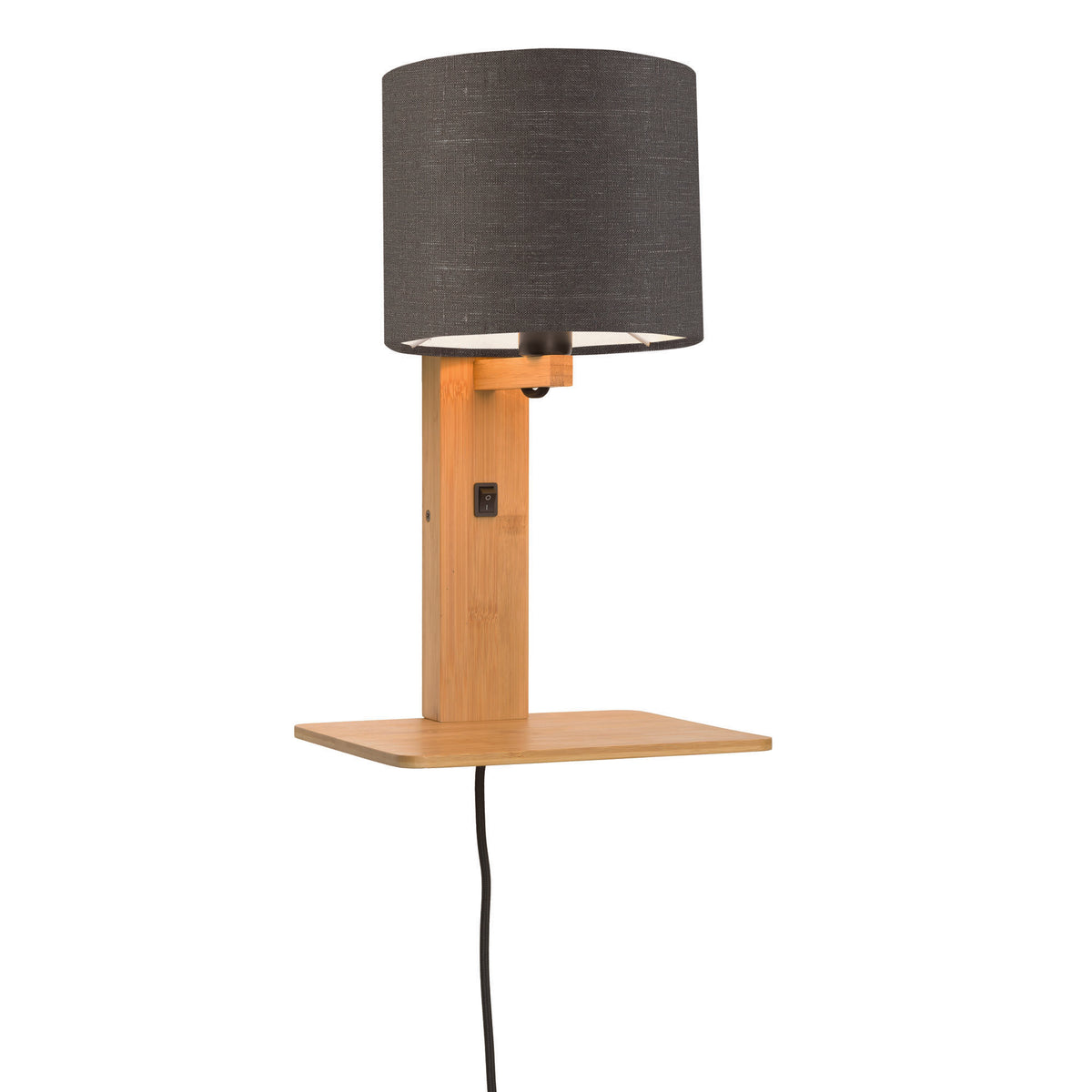 GOOD&MOJO wandlamp Andes - bruin - 19x24x36cm