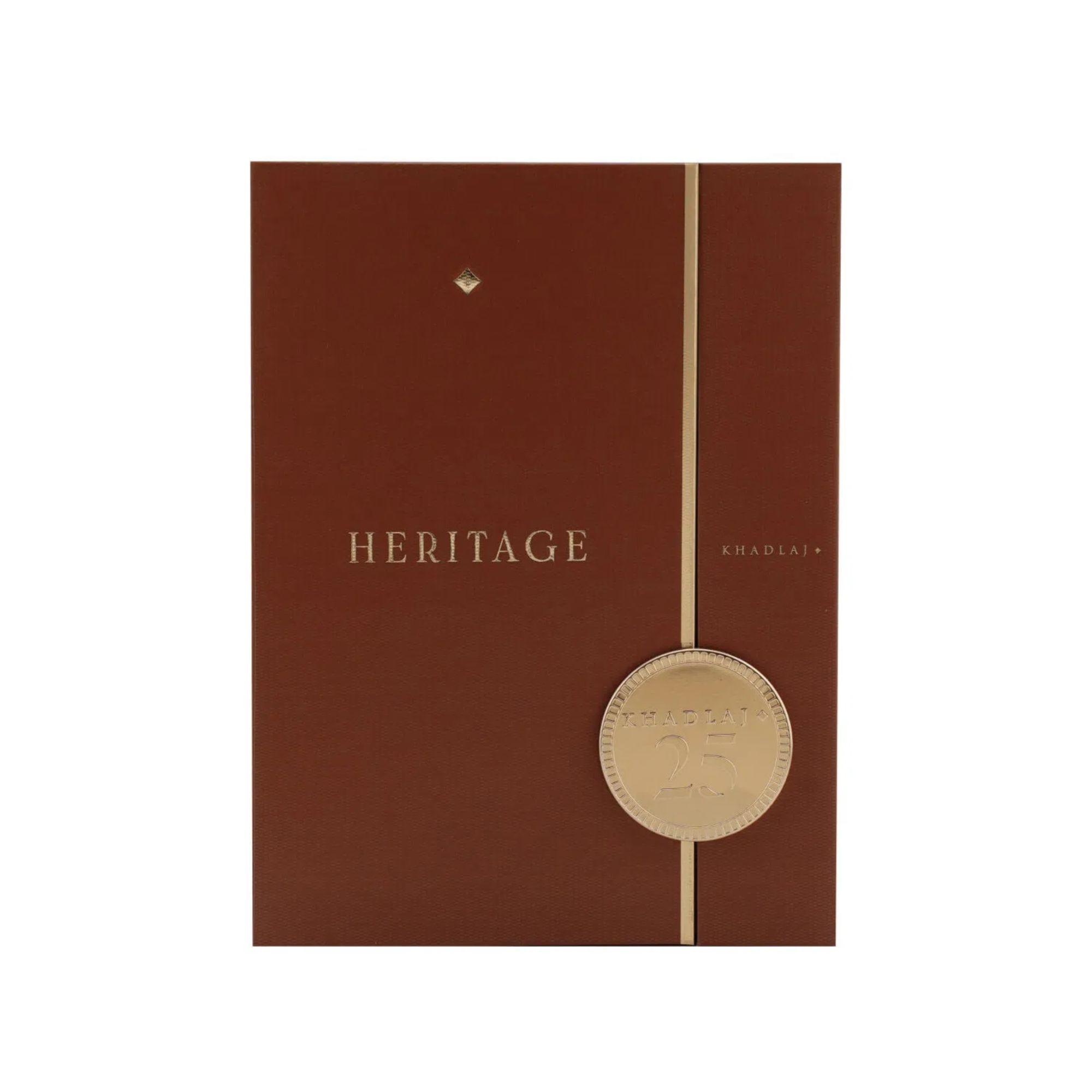 Khadlaj Perfumes 25 Heritage 100ml Eau De Parfum fragrance for men and women.