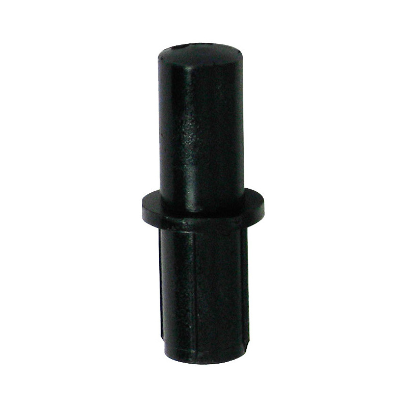 Axe infraudable en métal noir Ø 18 x 66 mm 2 pièces TEKNIBOX