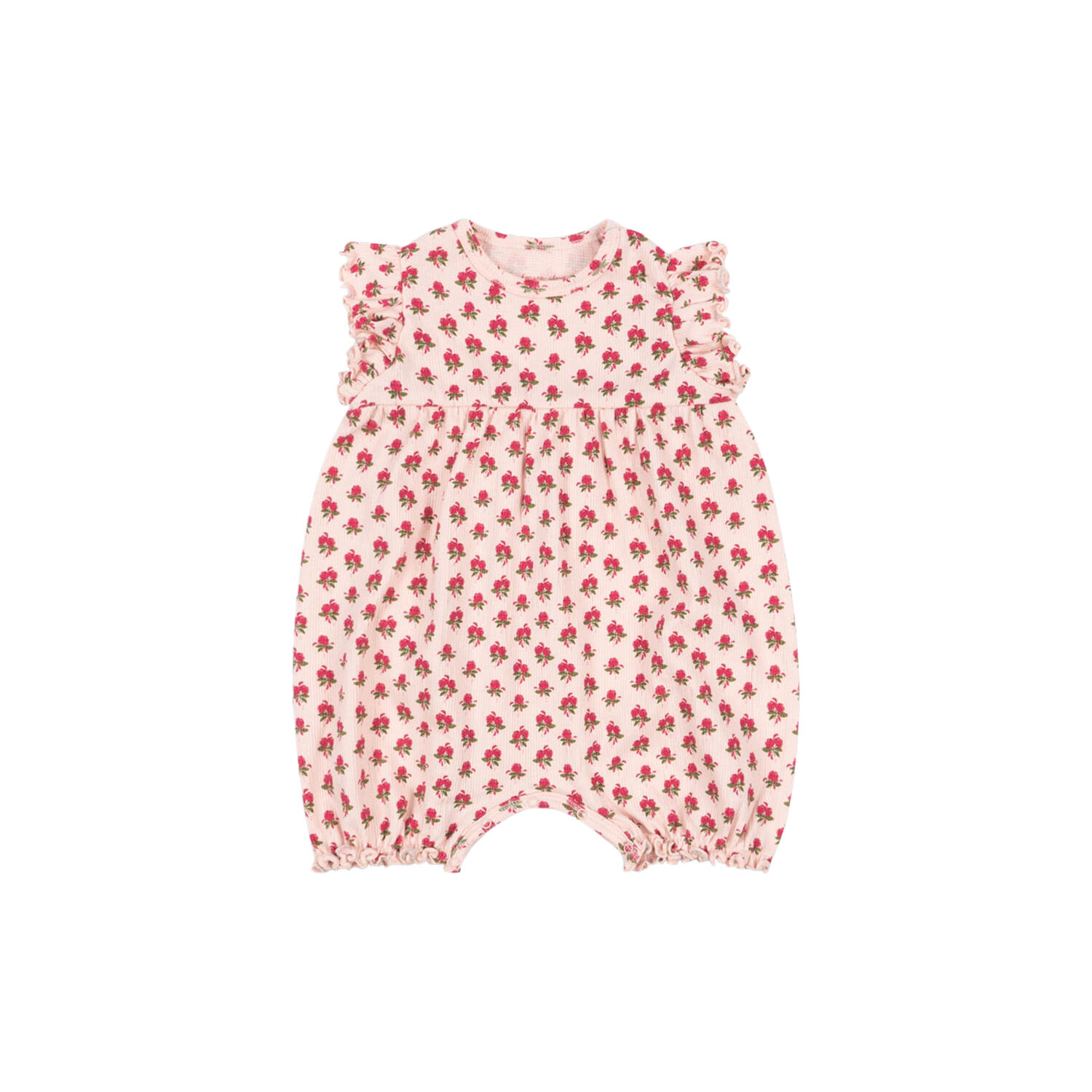Chleo Frill Romper, rosie rose