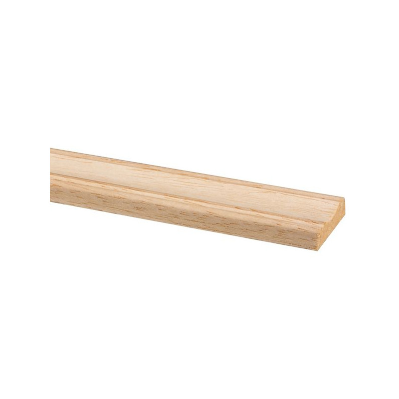 Moulure décorative en marupa 240 x 3 x 0,8 cm