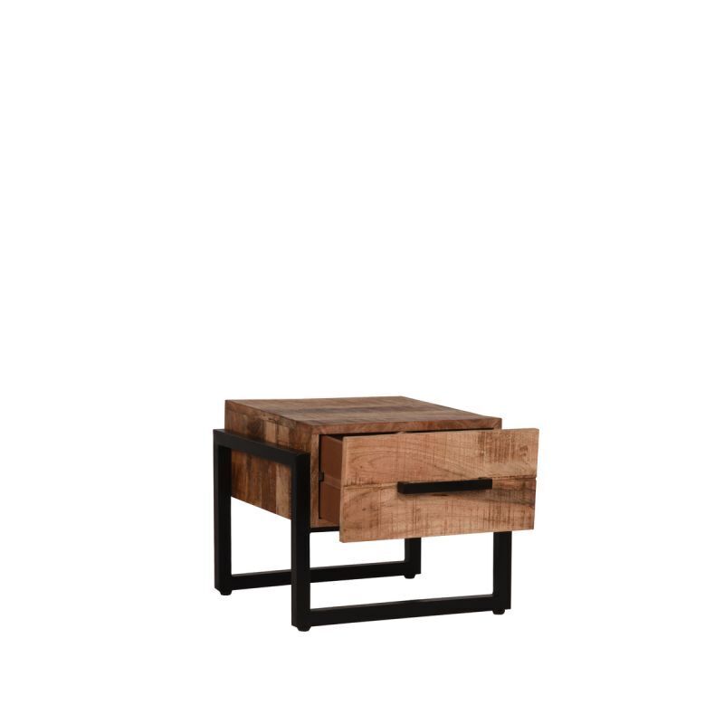 LABEL51 Salontafel Bolivia - Naturel Mangohout - 50x50x41cm
