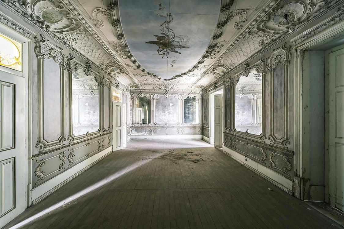 GUIDER PAR LES ANGES - Photographie d'art de Gaëtan Chambon 30x45 cm sur plexi