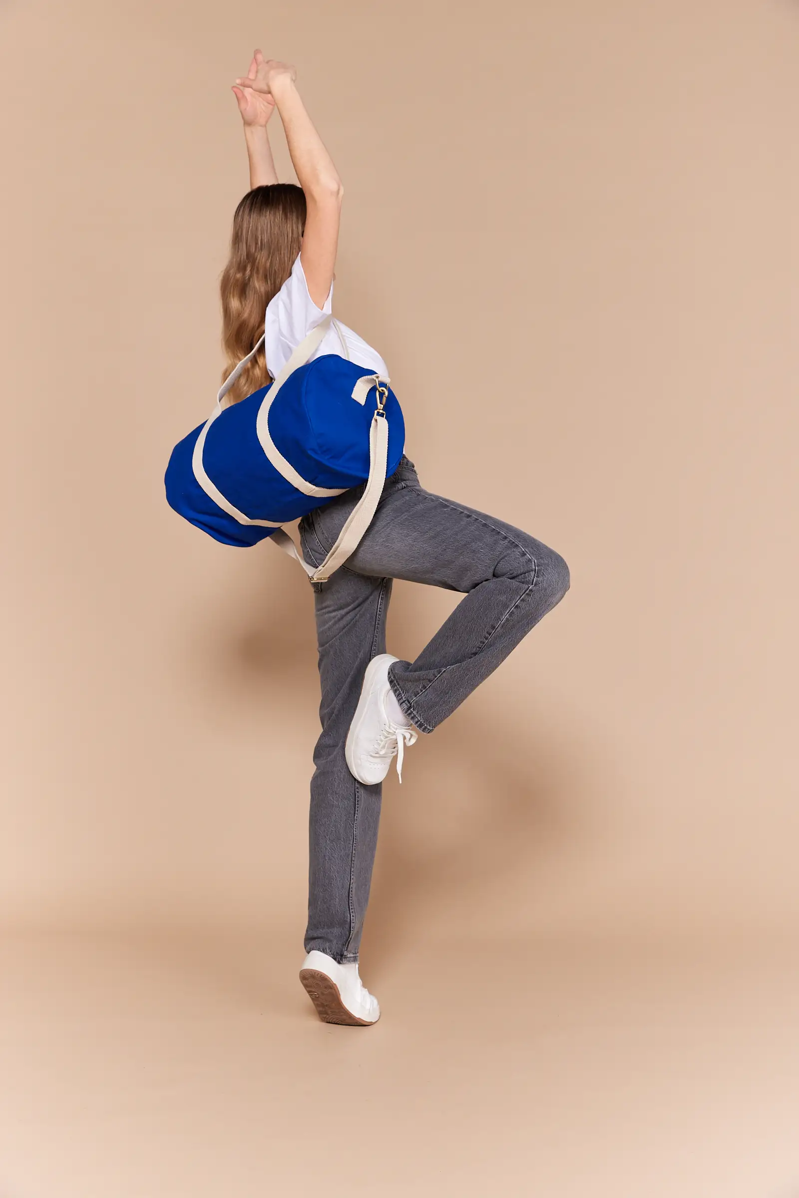 Sac polochon Simon Bleu électrique