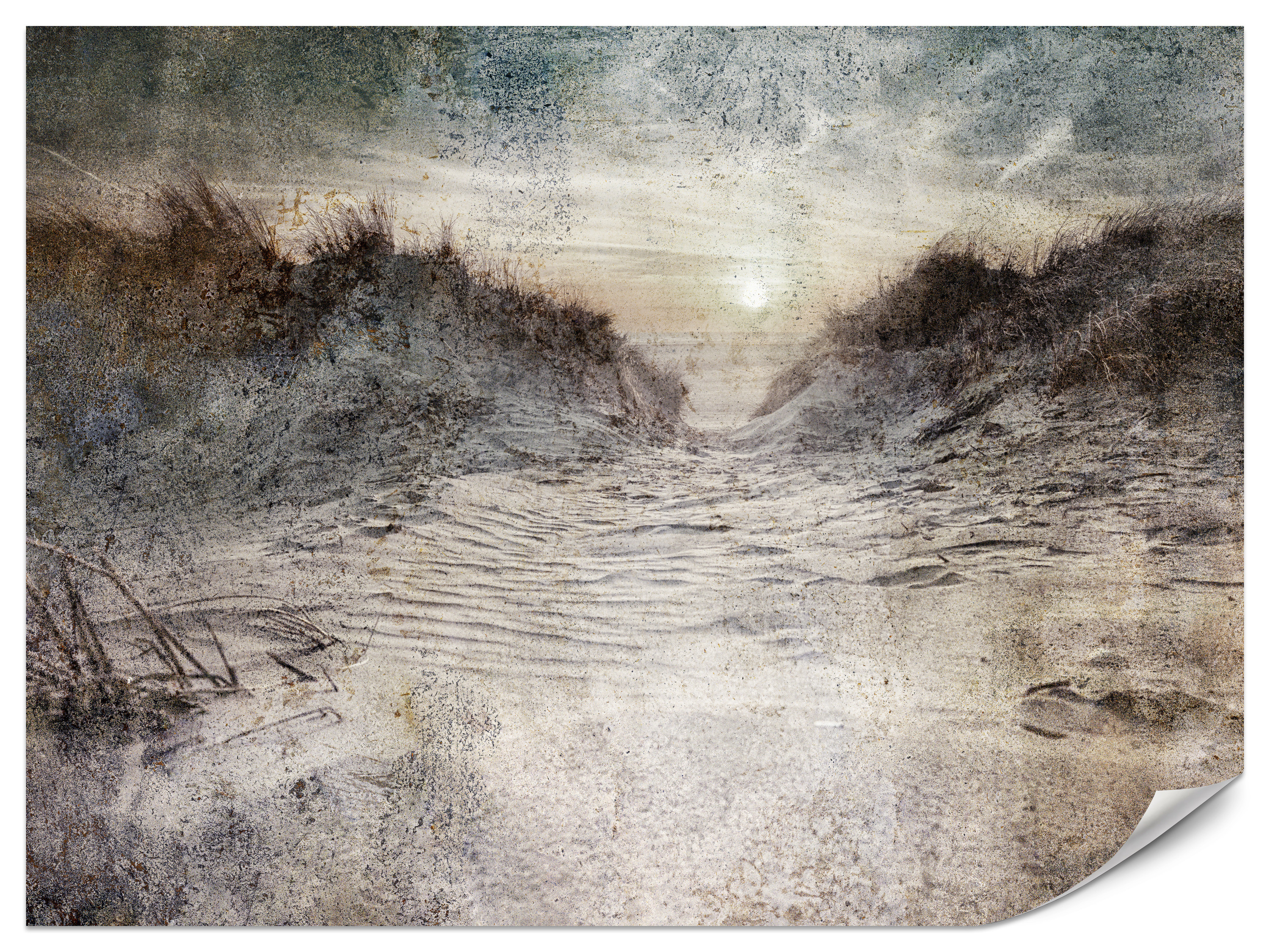 Fototapeta Abstrakcyjna plaża 100x70cm