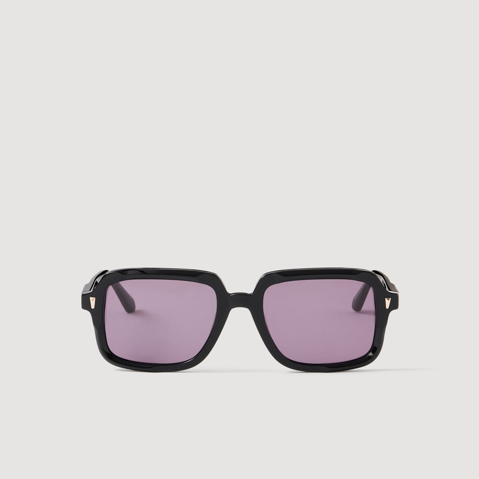 Lunettes de soleil à branches fines
