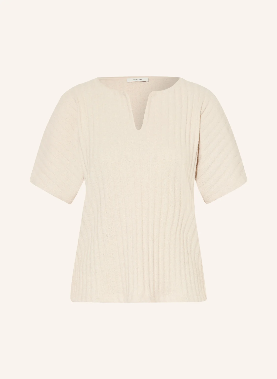 OPUS Bouclé-Strickshirt SOMBRI
