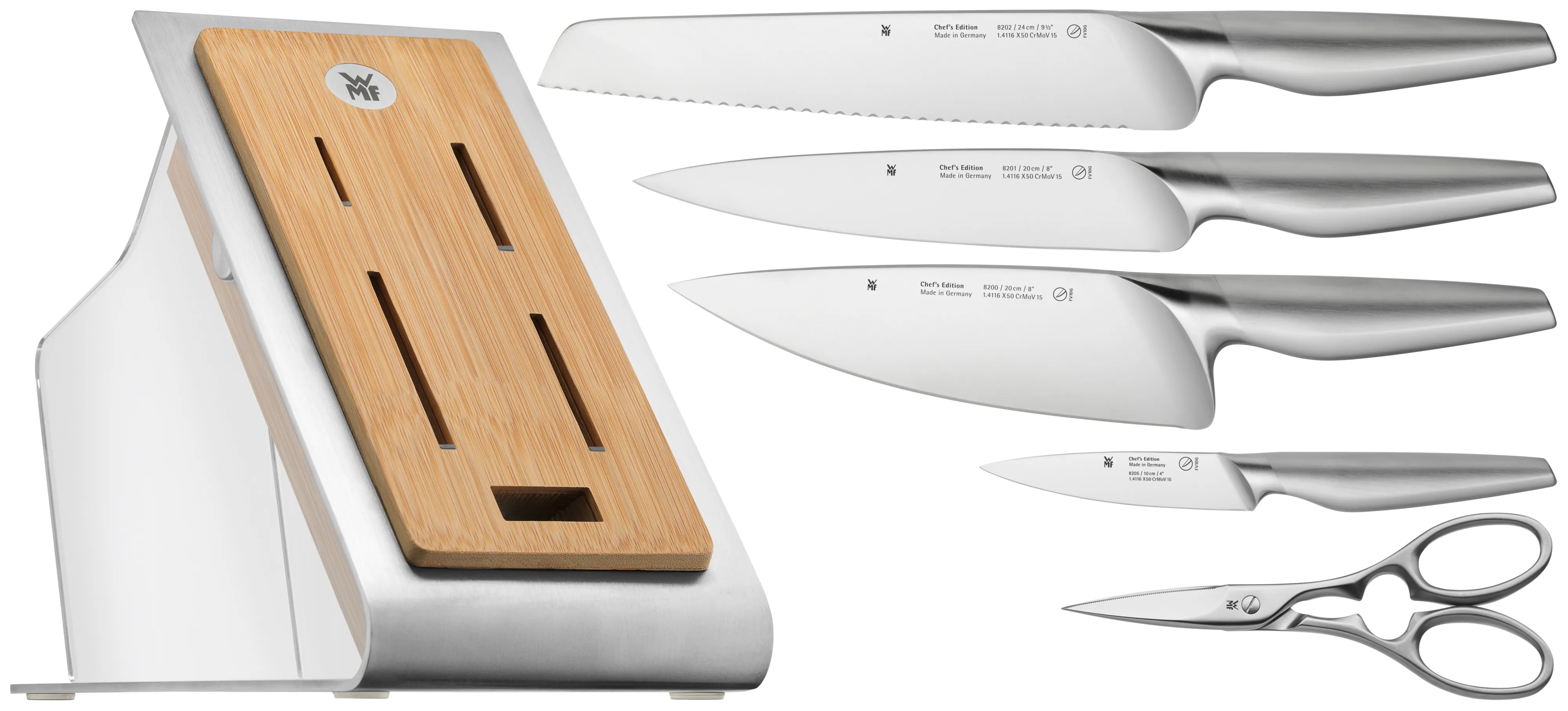 Chef`s Edition knife block value set*, 6-pieces