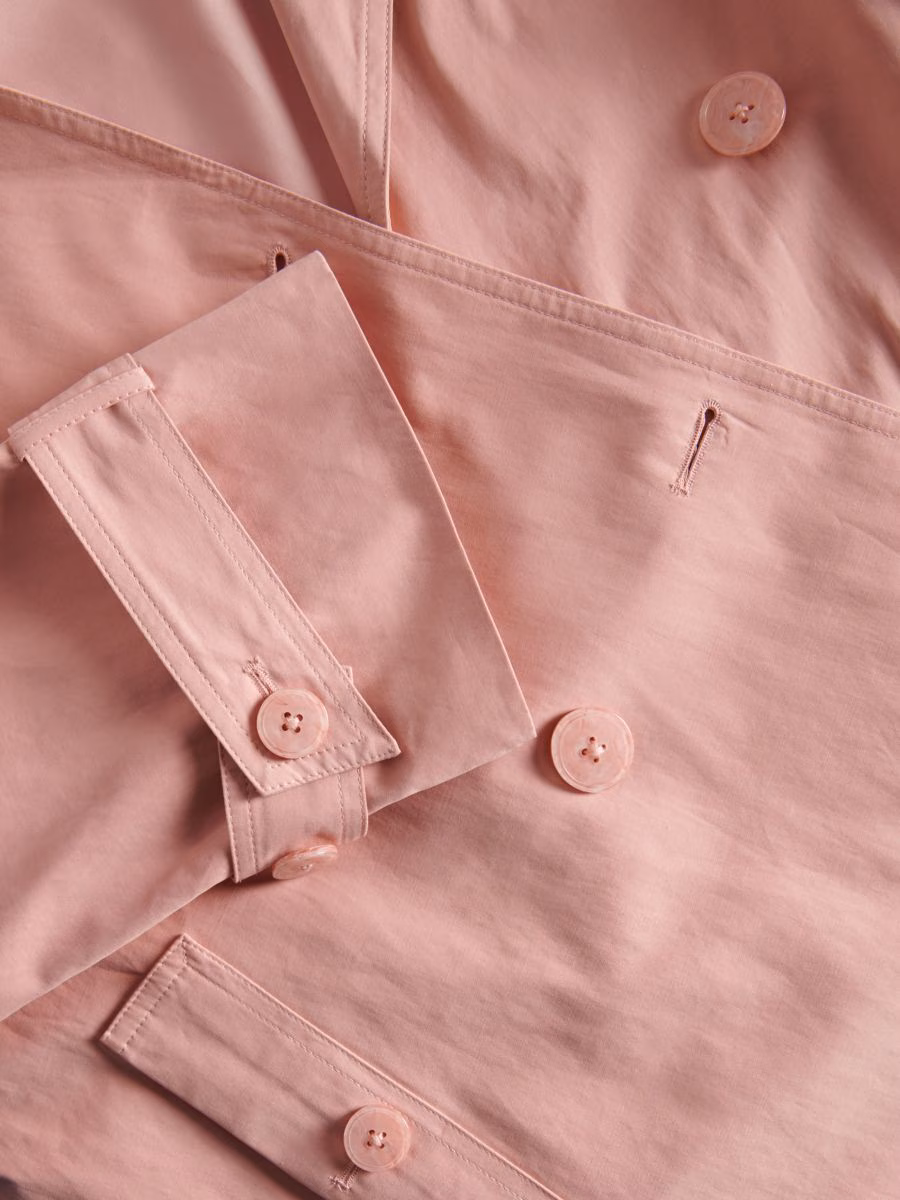 Double Breasted Oversized Trench Coat