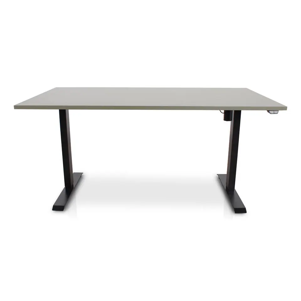 MRC EASY Zit-Sta Bureau �?Elektrisch Verstelbaar �?160x80 cm �?Blad Forest Green