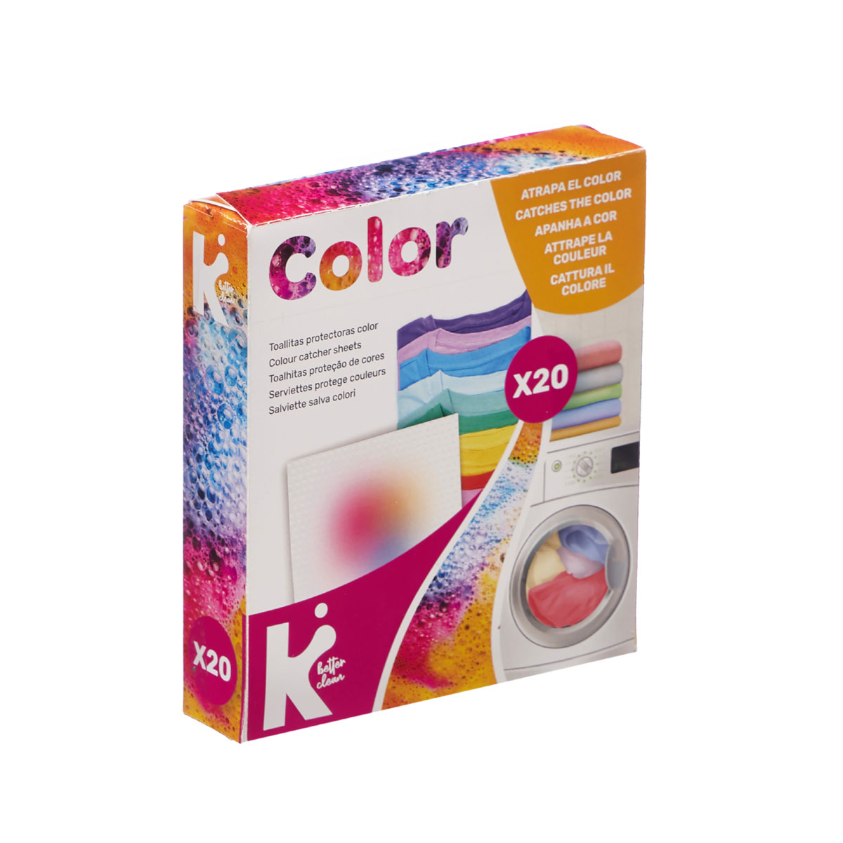 Conjunto 20 toalhitas proteção cor