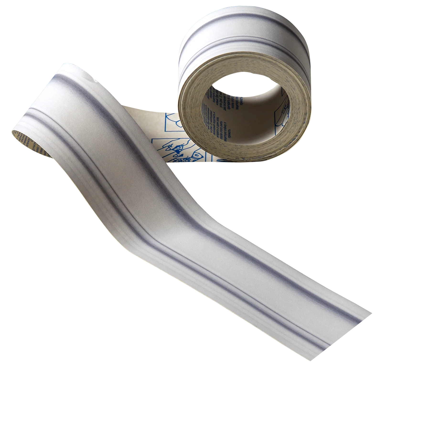 Galon vinyle MOULURE coloris blanc