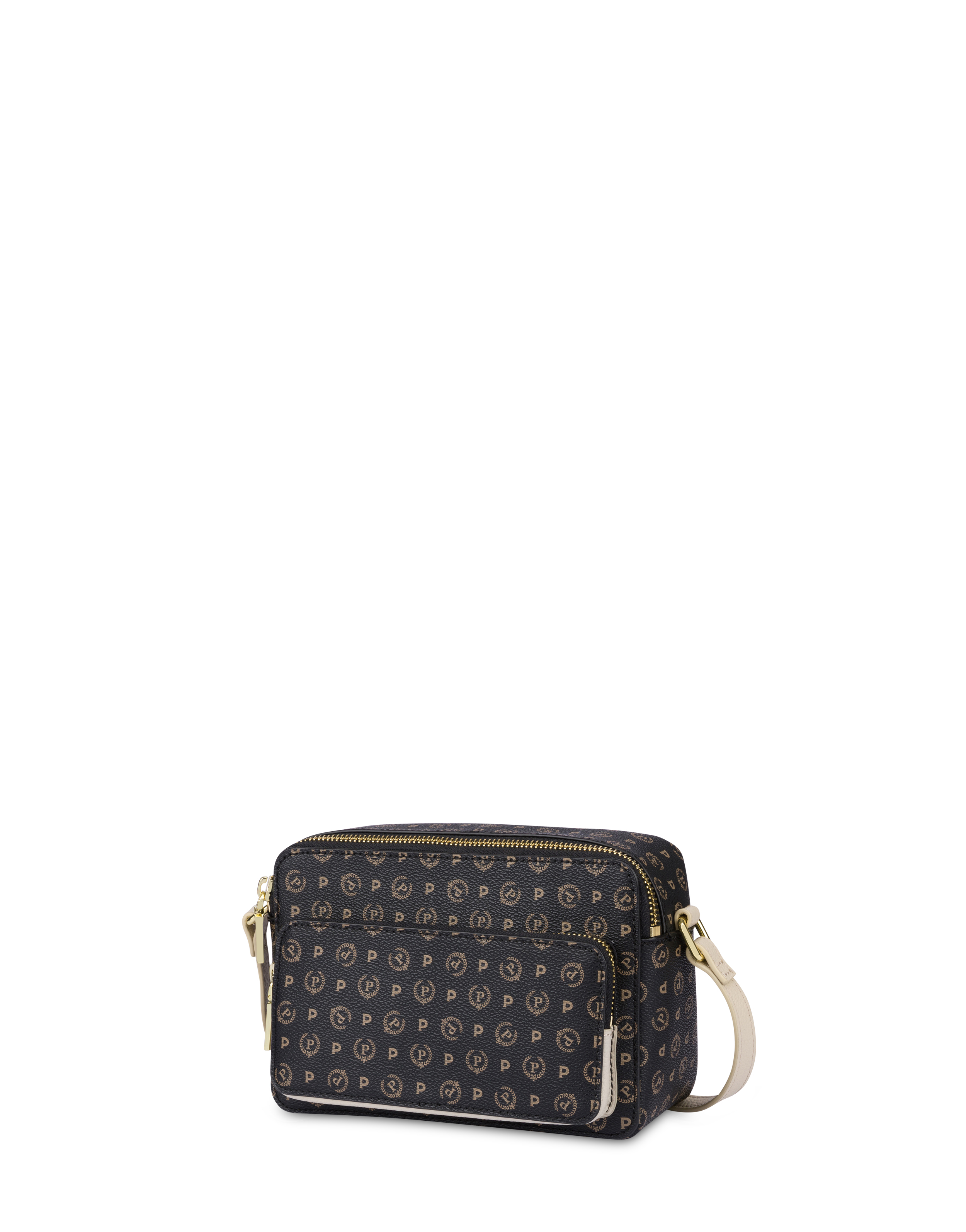 Camera Bag Heritage Pvc Nero/avorio