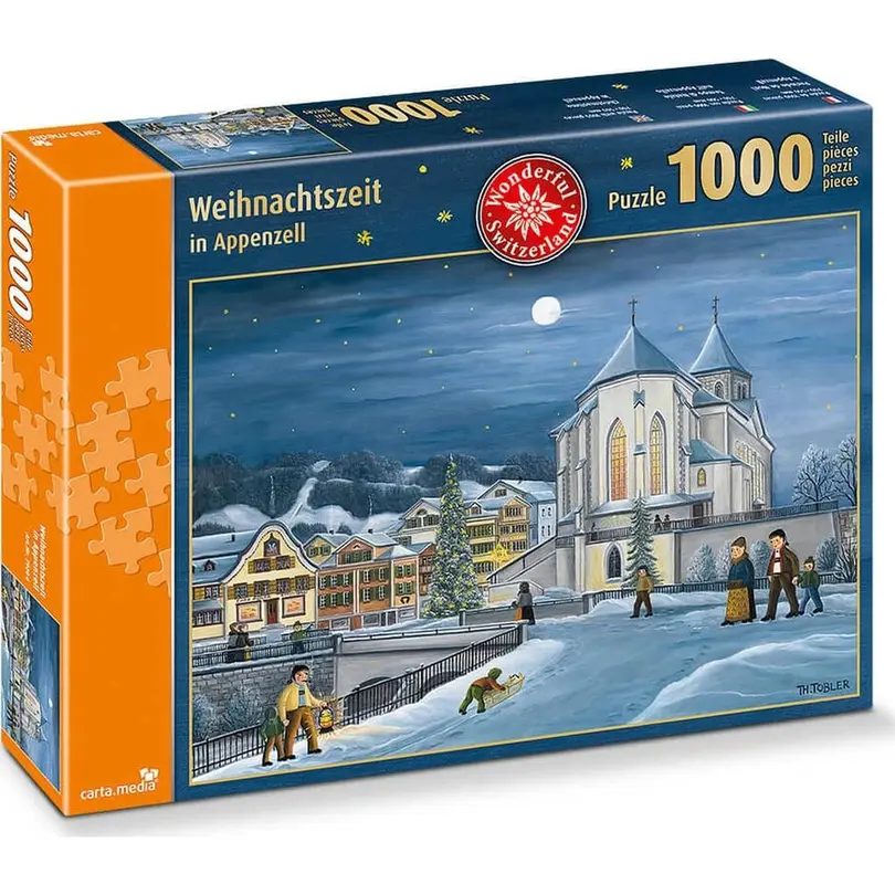 Puzzle Weihnachtszeit in Appenzell