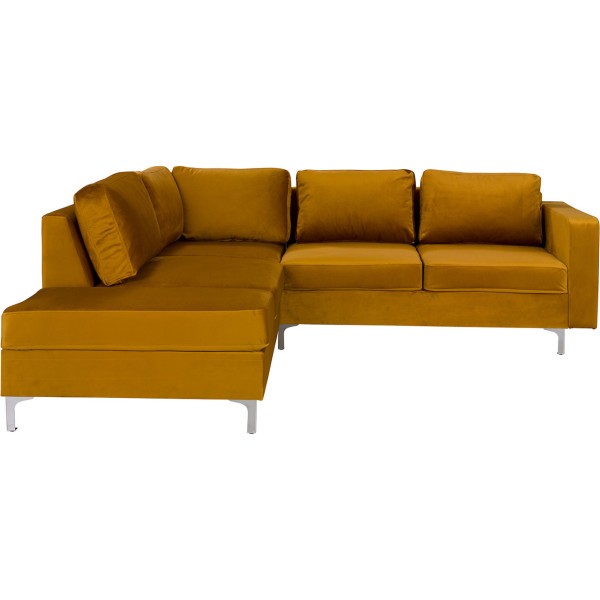 Narożnik ARLANDO VELVET tiffany 08 lewy