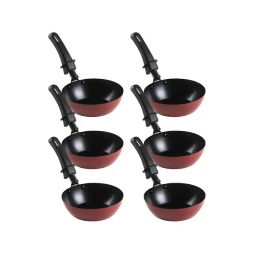 Bratentopf 6er-Set Pfännchen