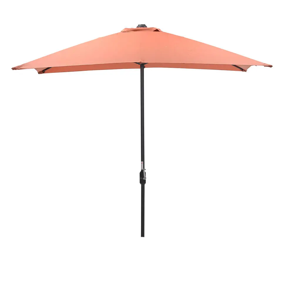 Garden Impressions Lotus parasol 250x250cm - koper Eureka voet en hoes