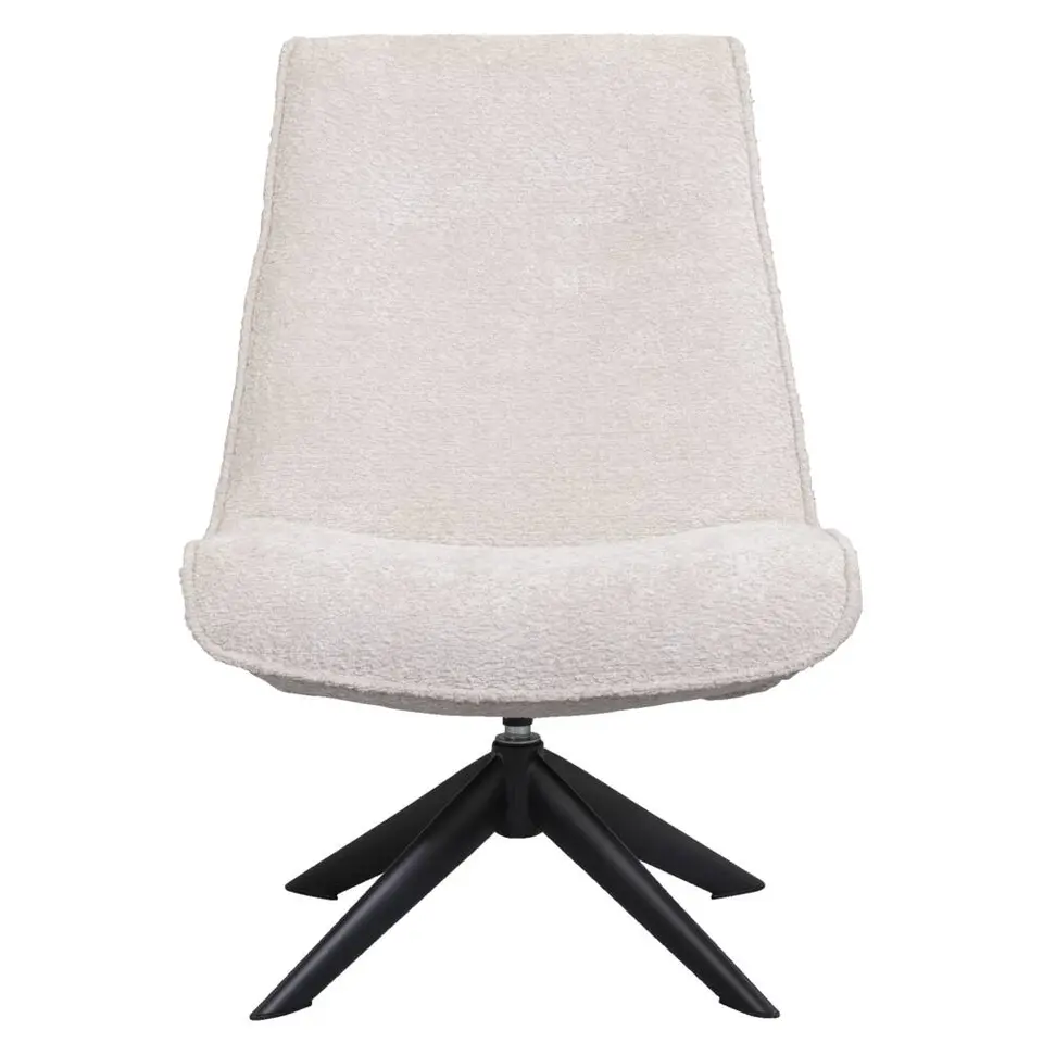 Draaifauteuil Nora - cr&egrave;me