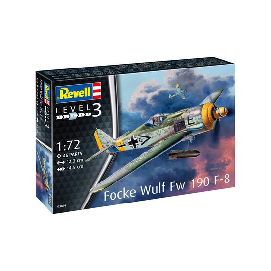 Revell Focke Wulf Fw190 F-8 Model Kit 1:72
