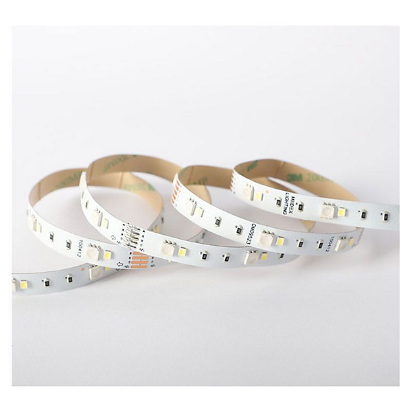 Bandeau LED RGB W - 5m - 60 LED/m - 9W/m - IP20 - 24V