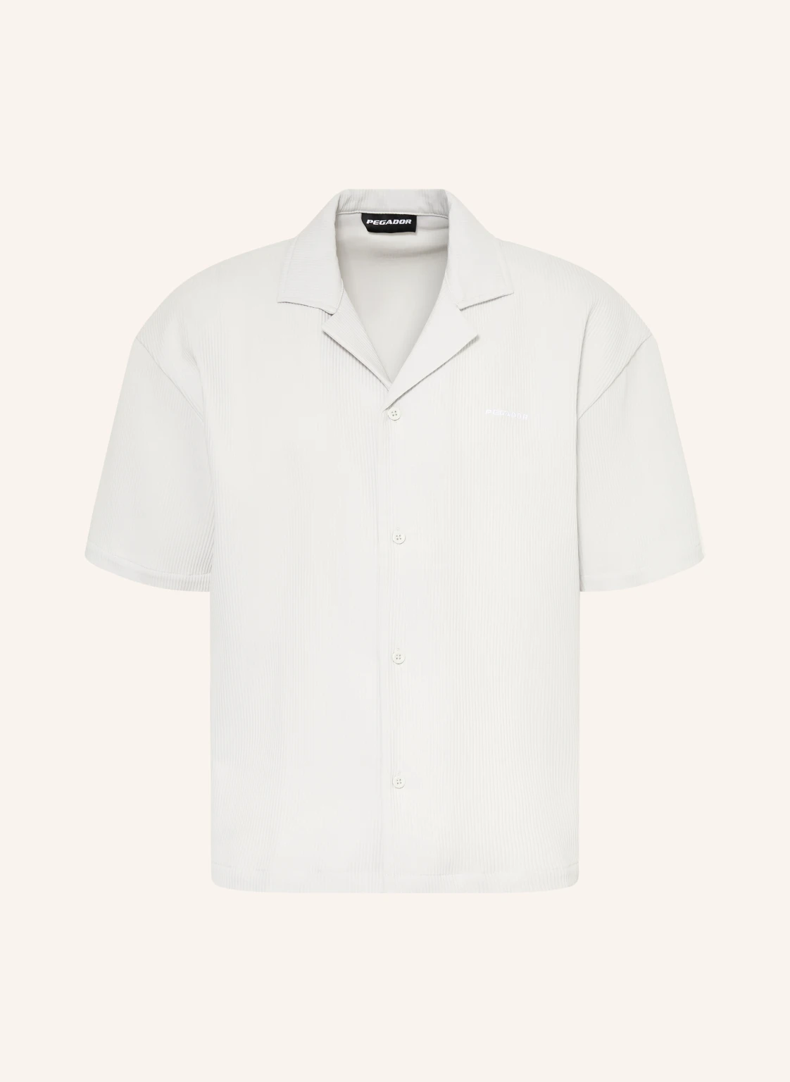 PEGADOR Resorthemd TROY Comfort Fit mit Plissees