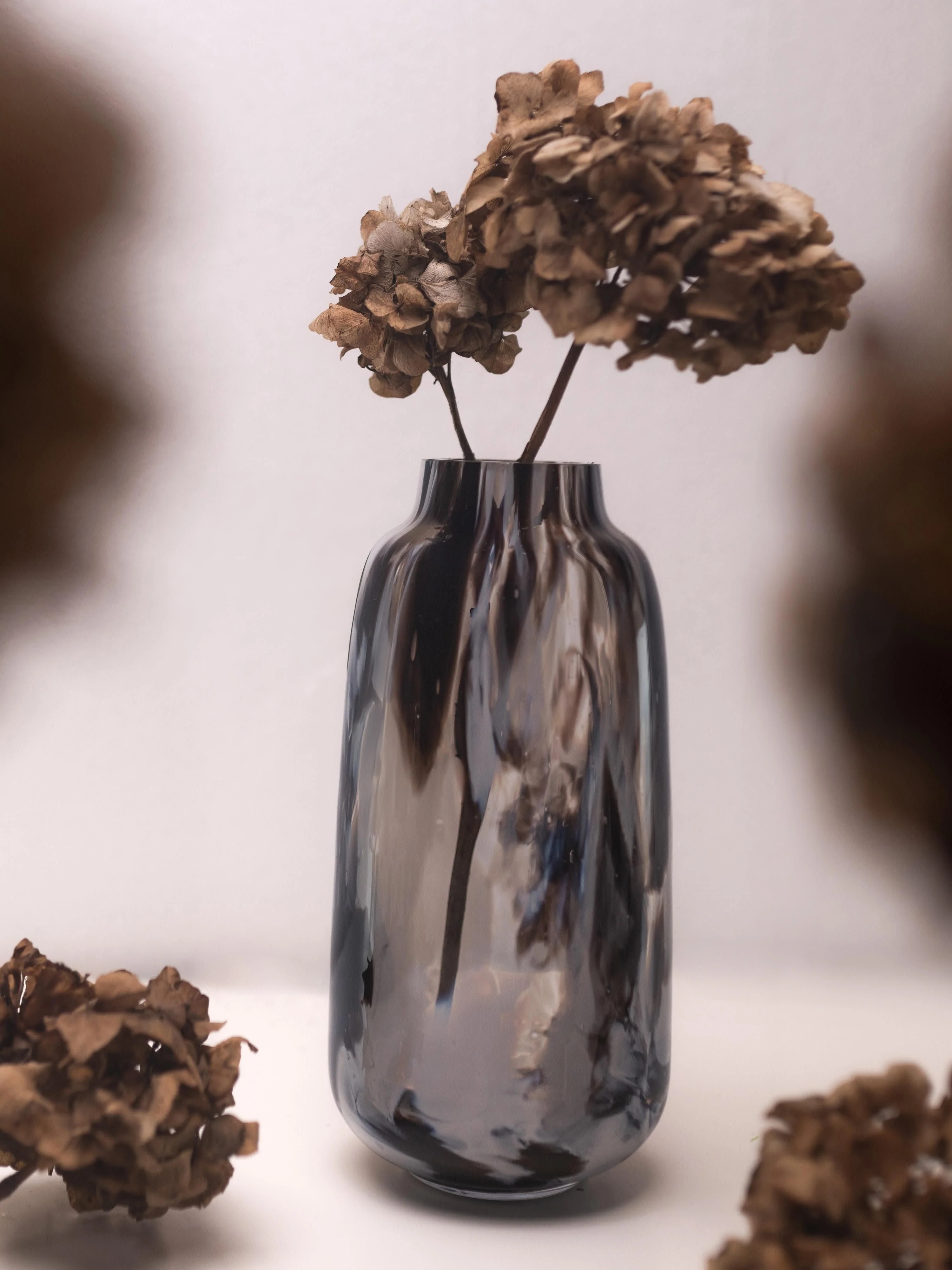 Mundgeblasene Vase Meadows, H 26 cm