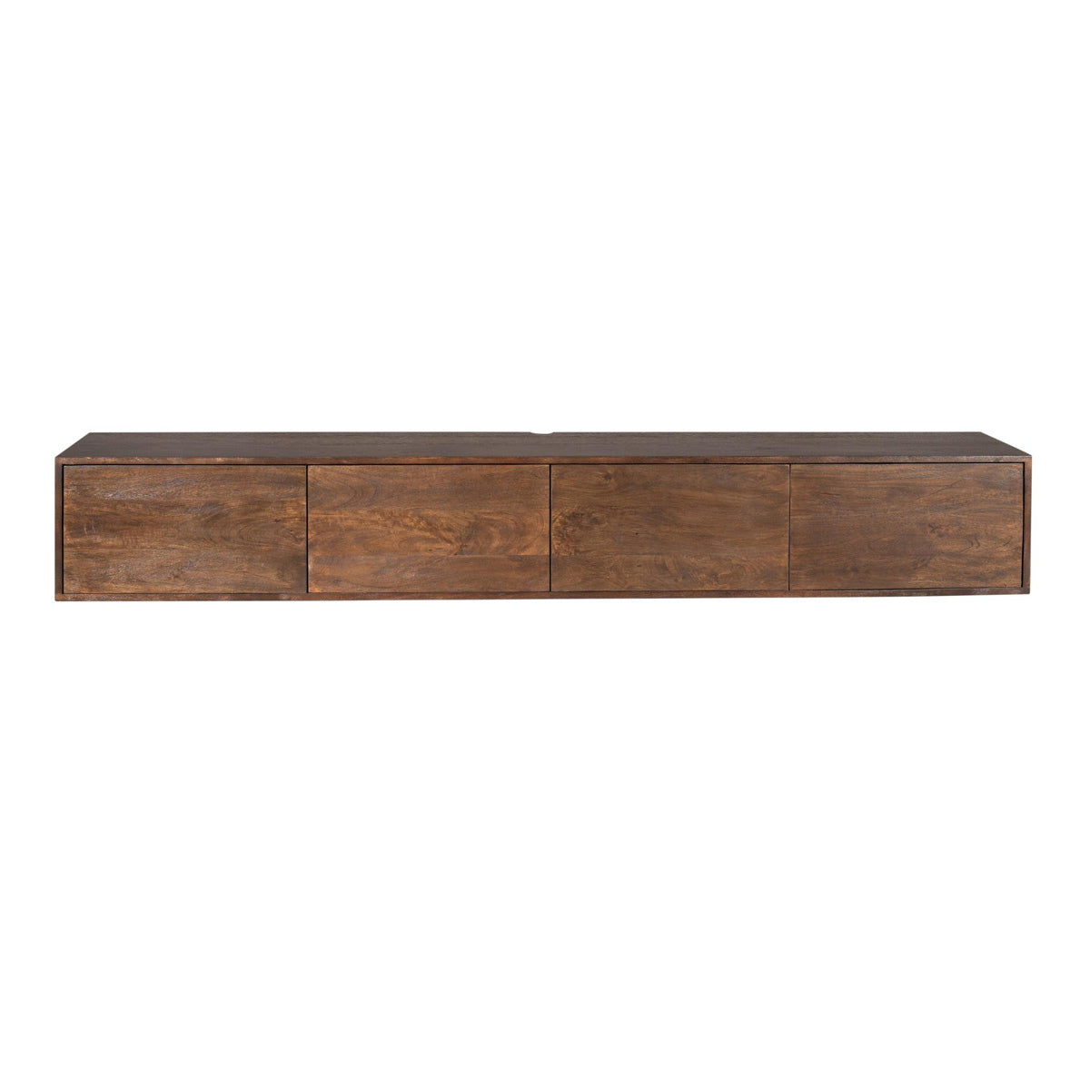 StarFurn Tv-meubel Vision - Zwevend Bruin Hout - 240x35x30cm
