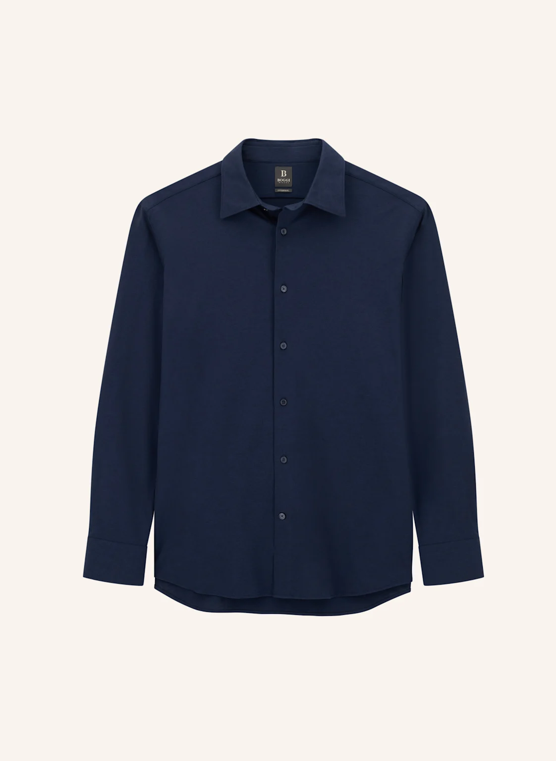 BOGGI MILANO Jerseyhemd Regular Fit
