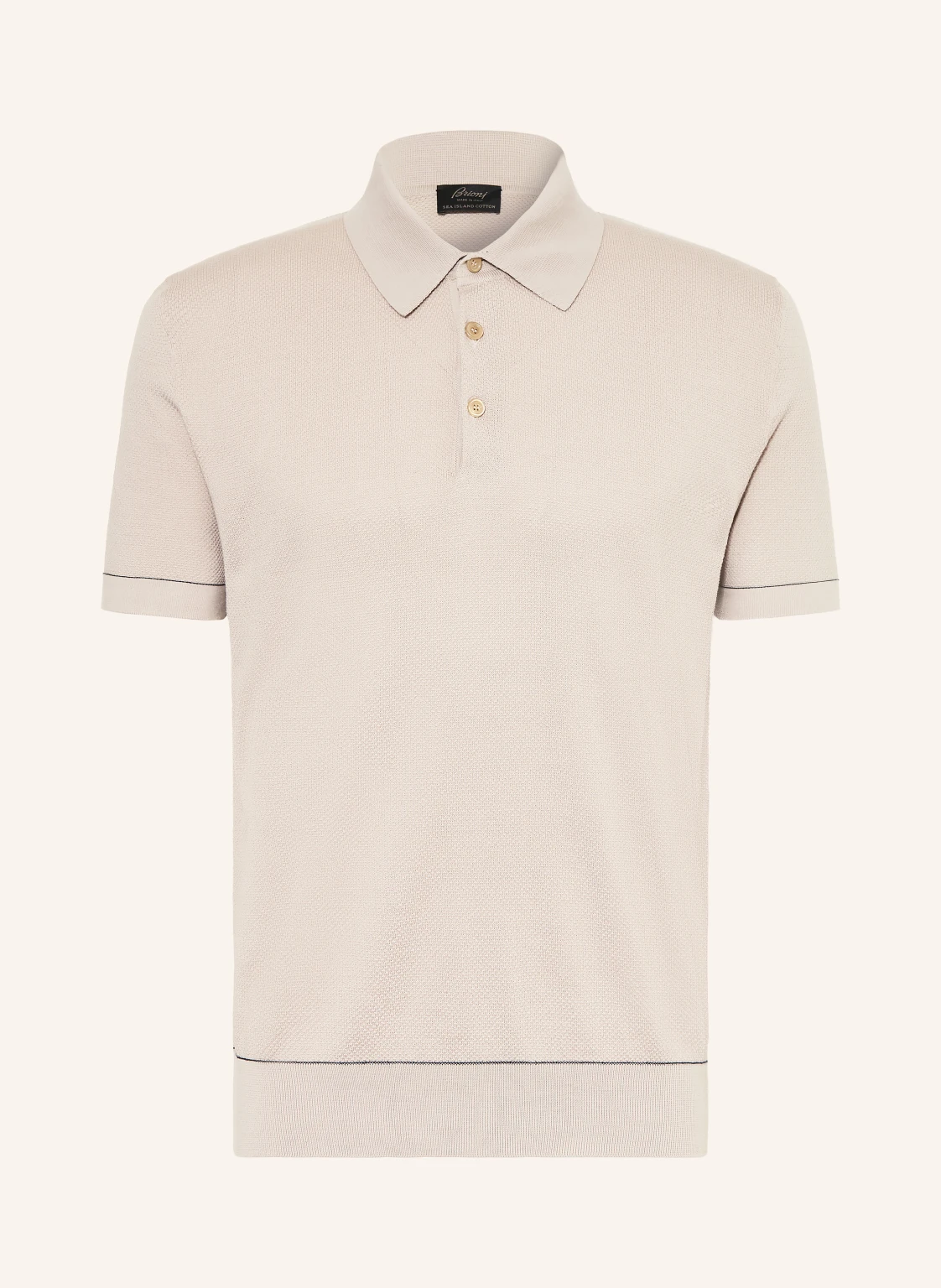 Brioni Strick-Poloshirt