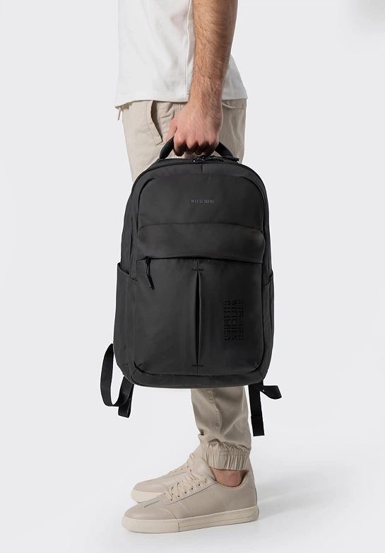 Męski plecak z kieszenią na laptopa 15,6” czarny
