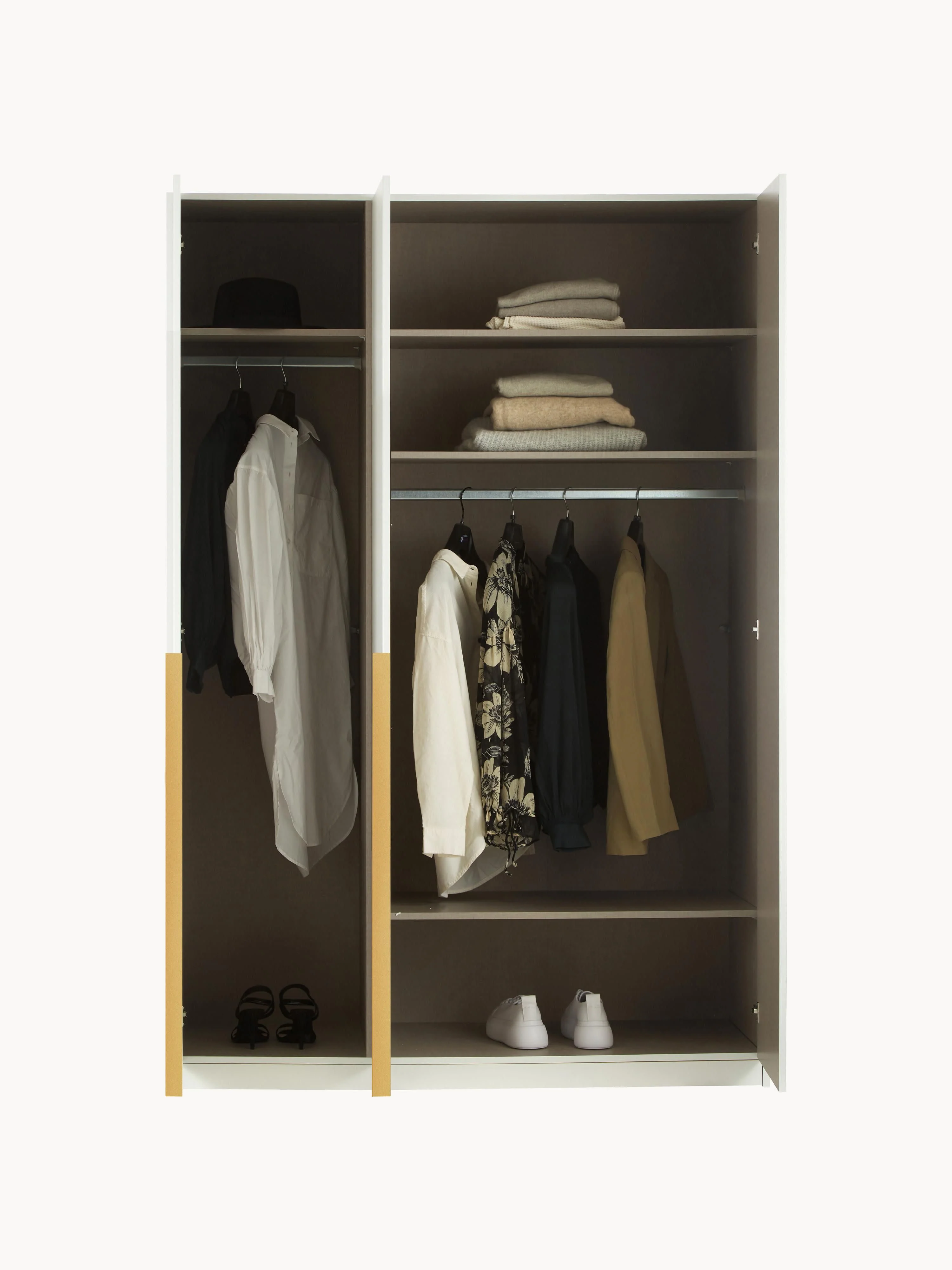 Drehtürenschrank Mia, 3-türig