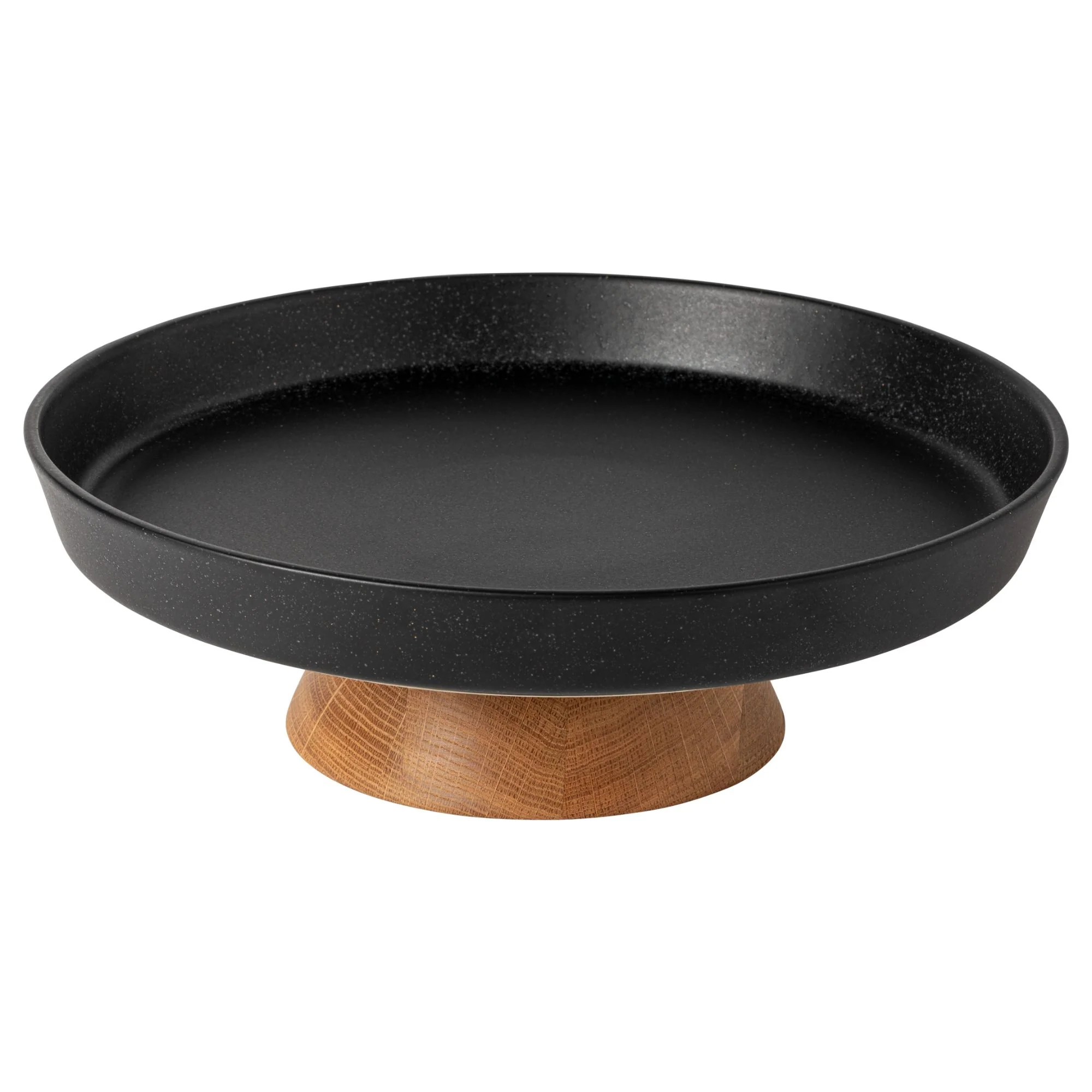 Footed Centerpiece/Plate with Wood Stand Boutique