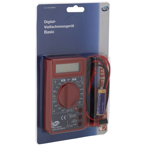Vielfachmessgerät »Basic«, rot