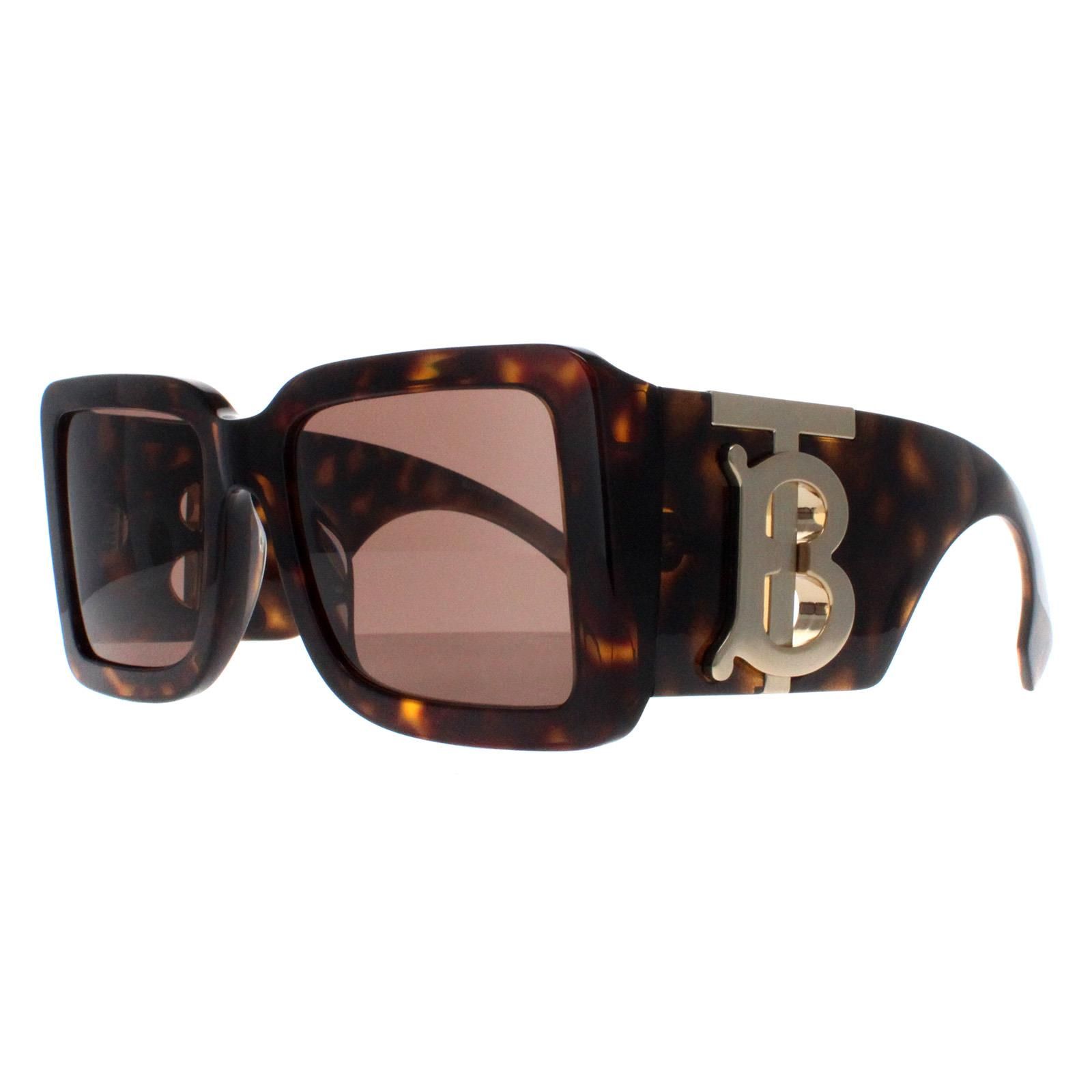 Burberry Square Dark Havana Dark Brown BE4406U