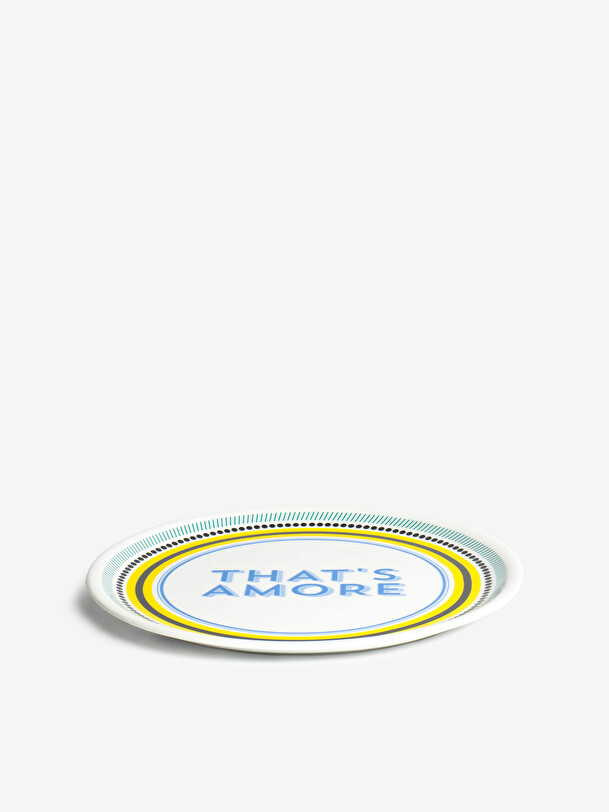 Assiette a that's amore - bitossi home jaune