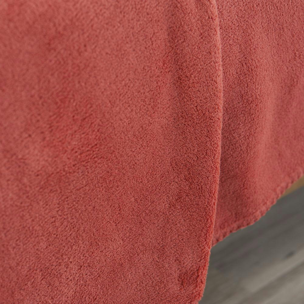 - Plaid terracotta 150x230