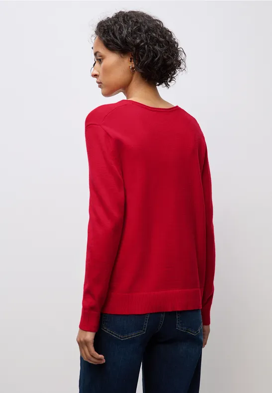 Kuscheliger V-Neck Pullover