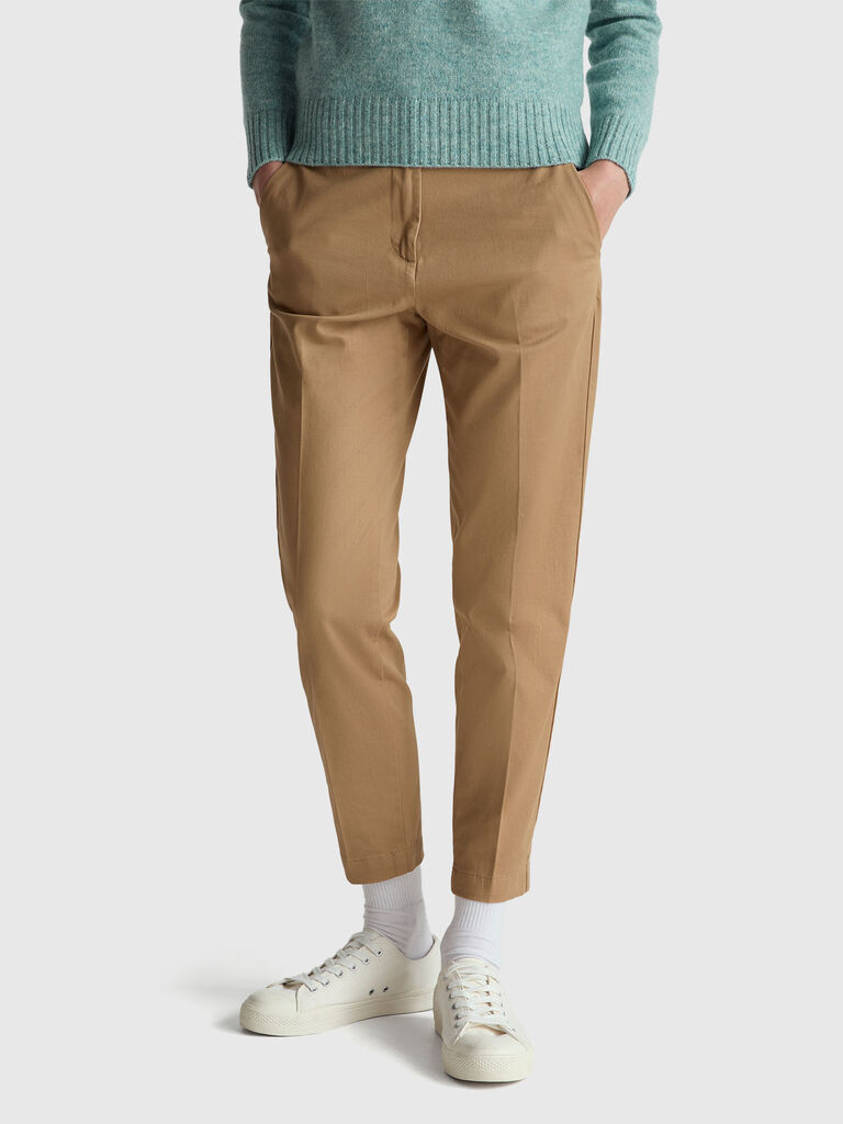 Slim fit trousers