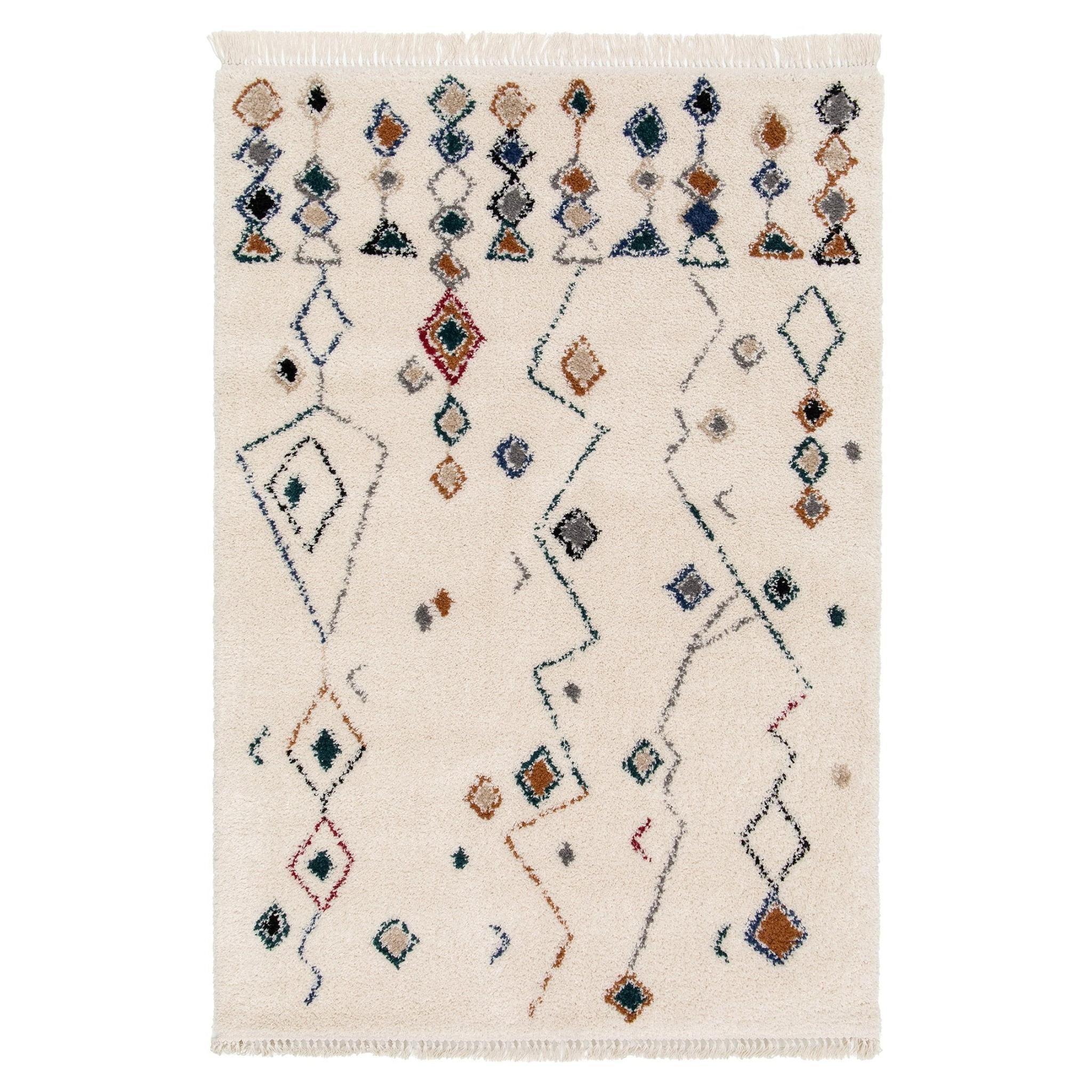 AFK Living vloerkleed Mogador - zeer zacht - veelkleurig - 160 x 230 cm