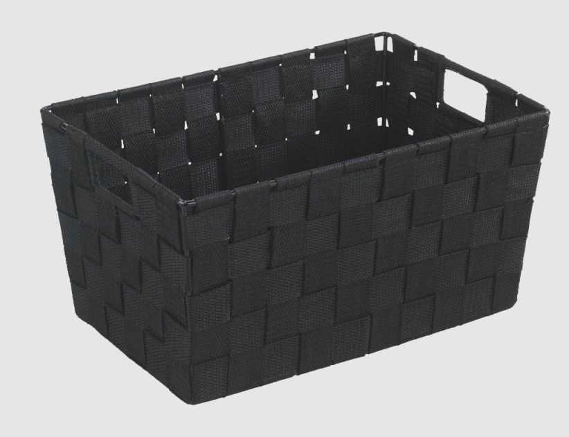 WENKO Aufbewahrungskorb Adria S schwarz