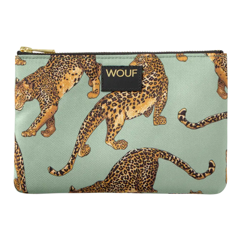 Kosmetiktasche Emerald Leopard