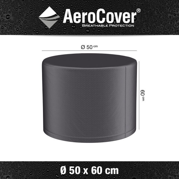 Pokrowiec ogrodowy na stolik 9140 Ø50x60 AeroCover szary