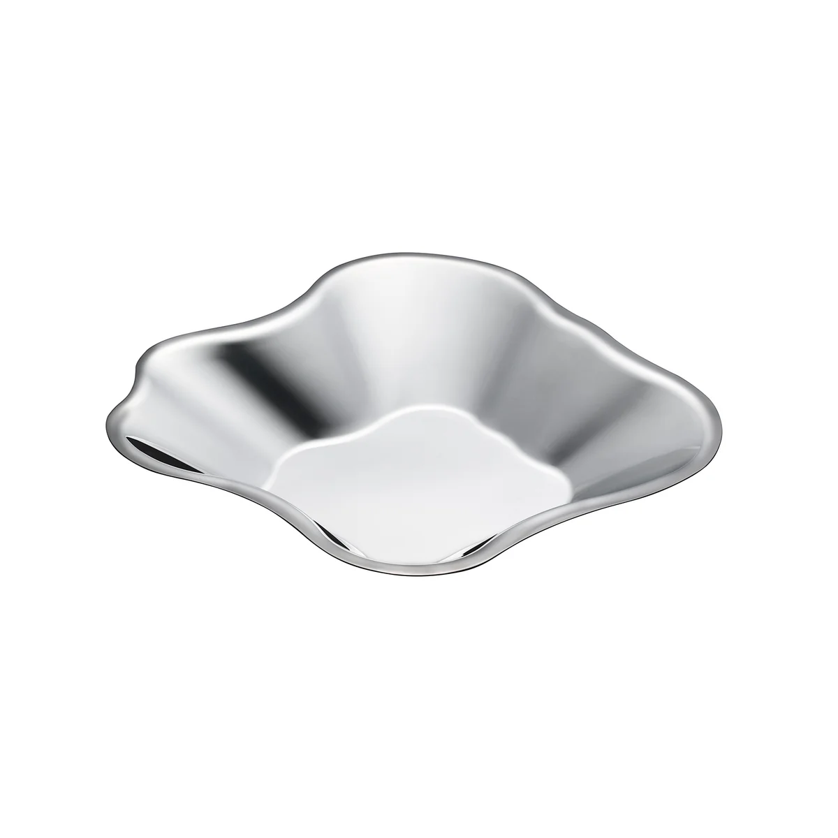 Iittala - Aalto Schale Edelstahl tief, 60 x 380 mm